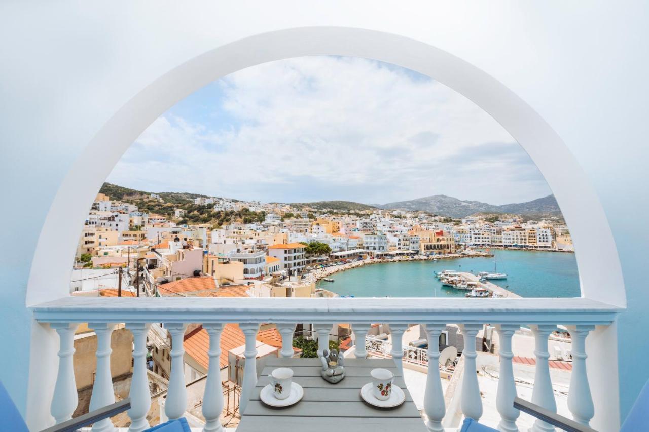 Gorgona Blue Apartments Kárpathos Eksteriør bilde